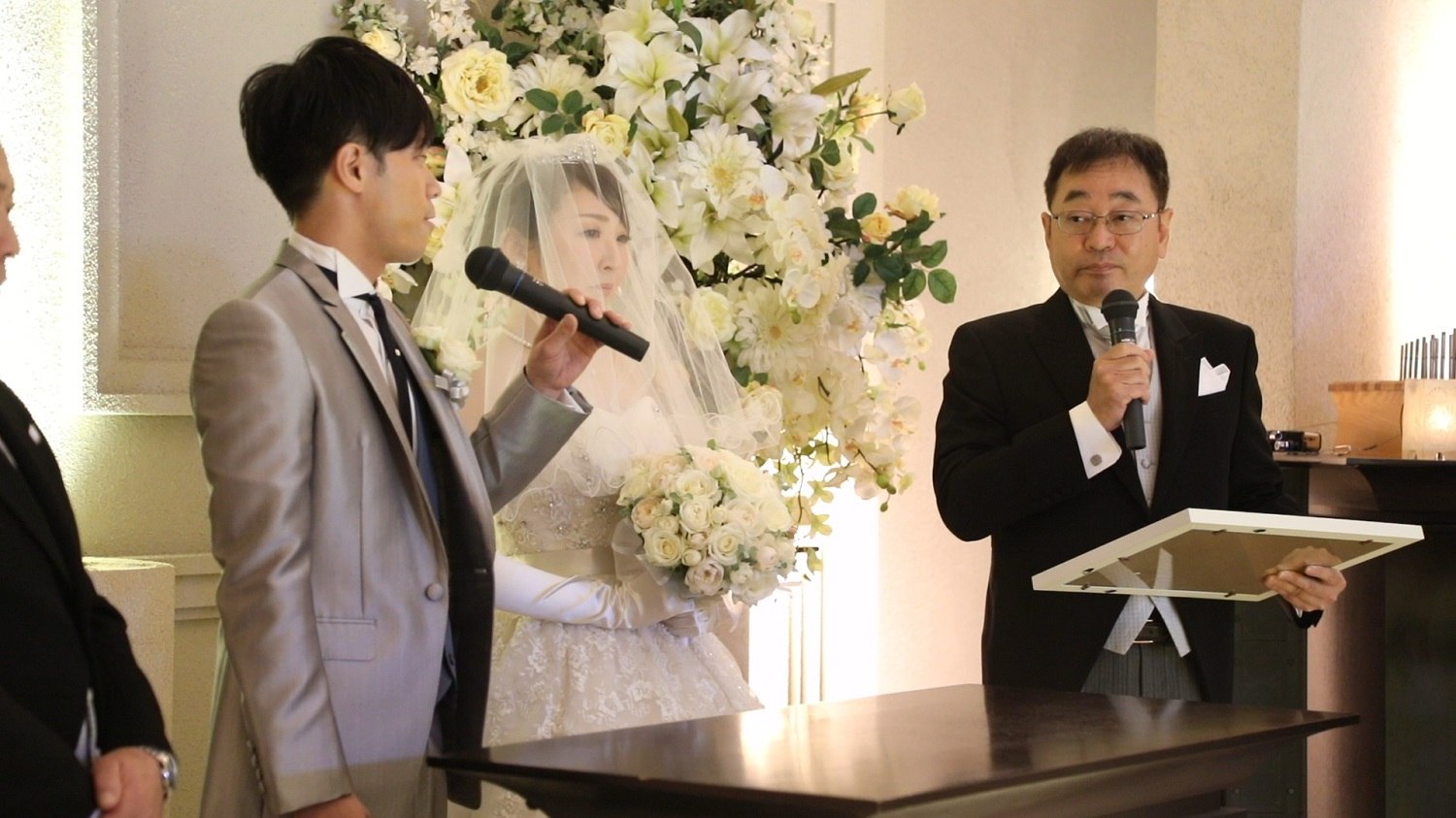 香川県の結婚式場シェルエメールの挙式での愛の誓い