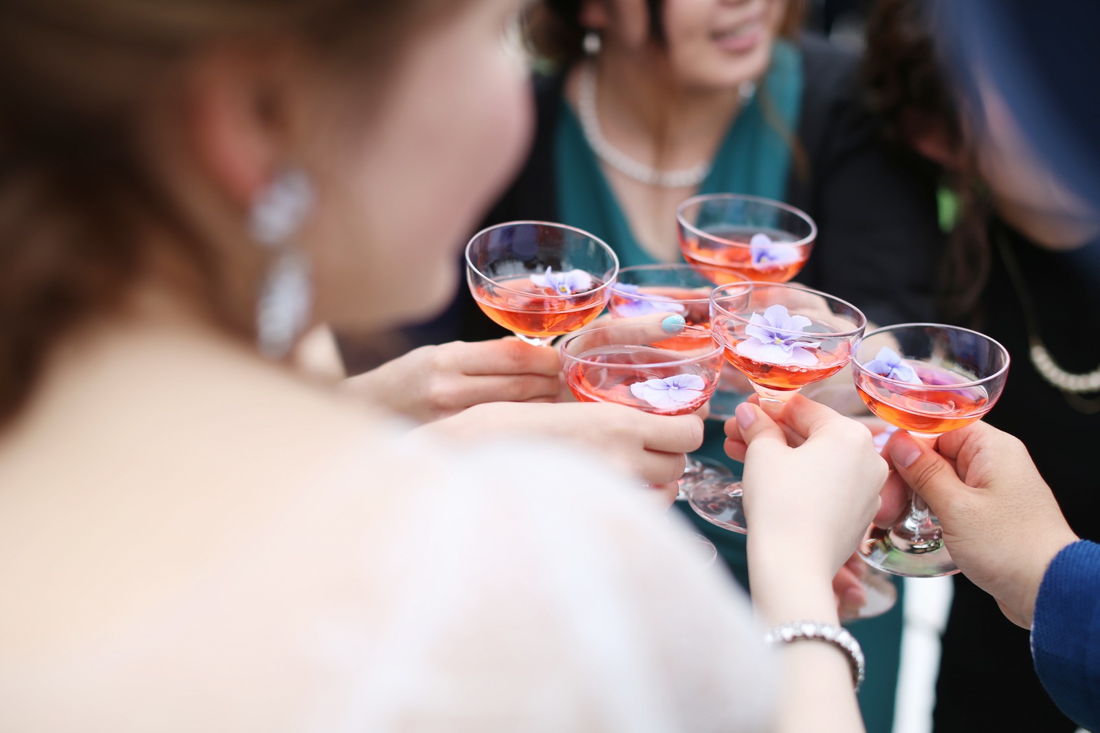 香川県の結婚式場シェルエメール＆アイスタイルの乾杯