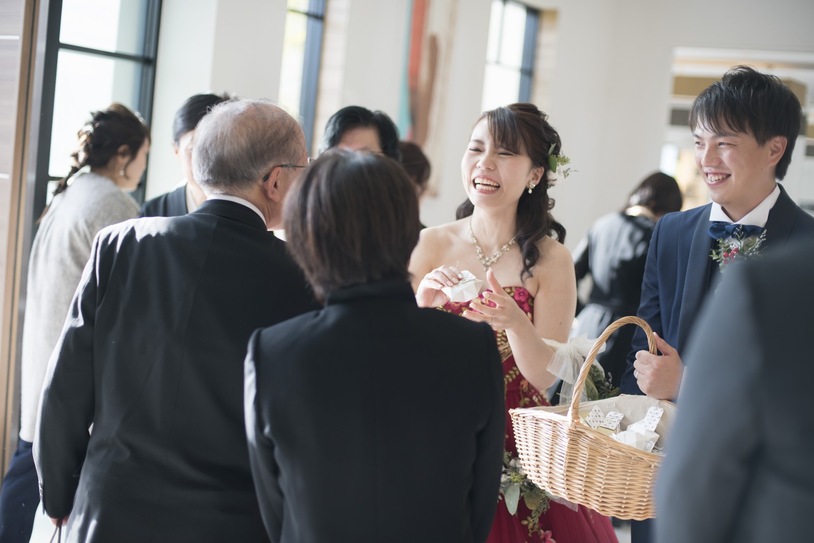 香川県の結婚式場シェルエメール＆アイスタイル　お見送り