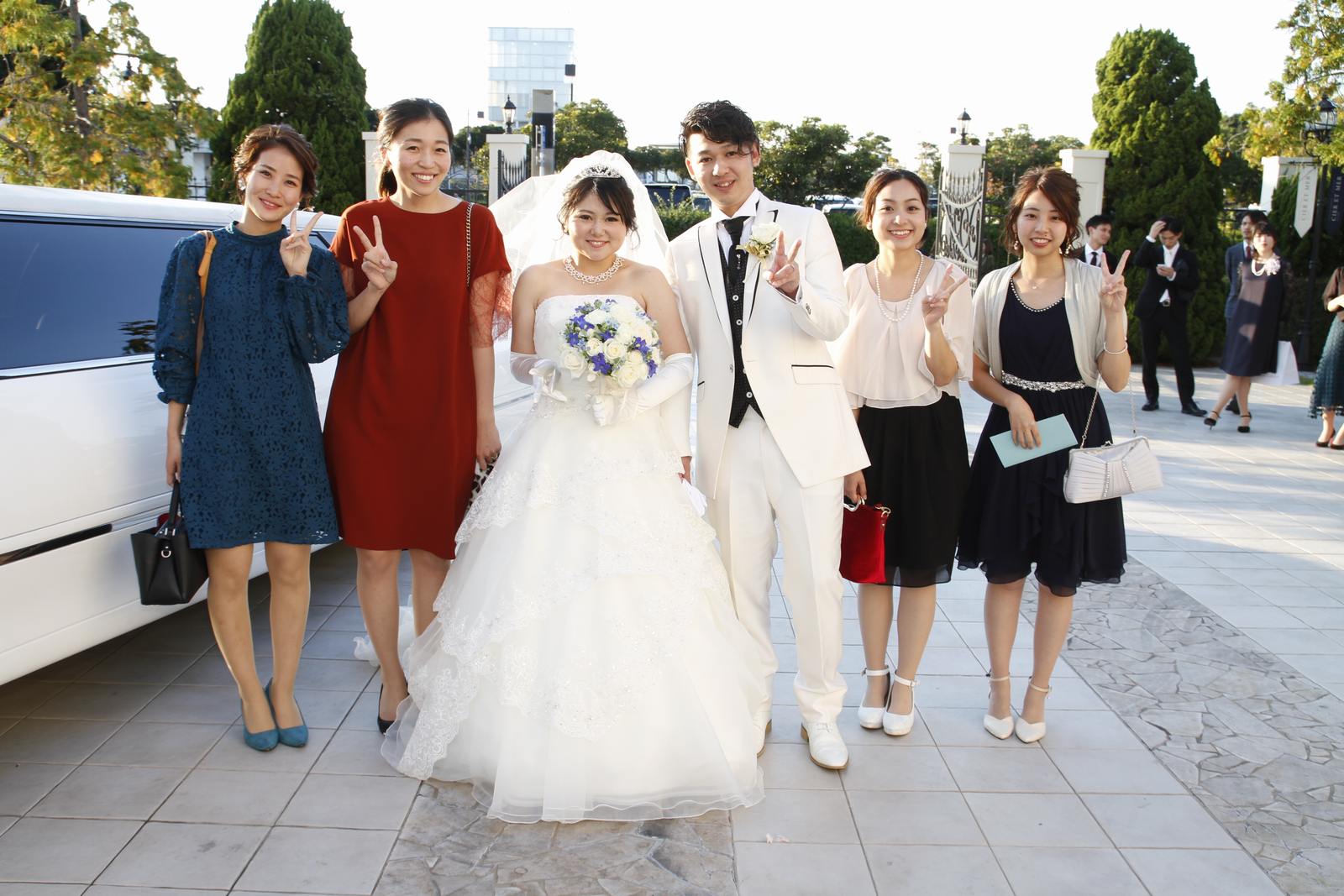 香川県の結婚式場シェルエメール＆アイスタイル　集合写真