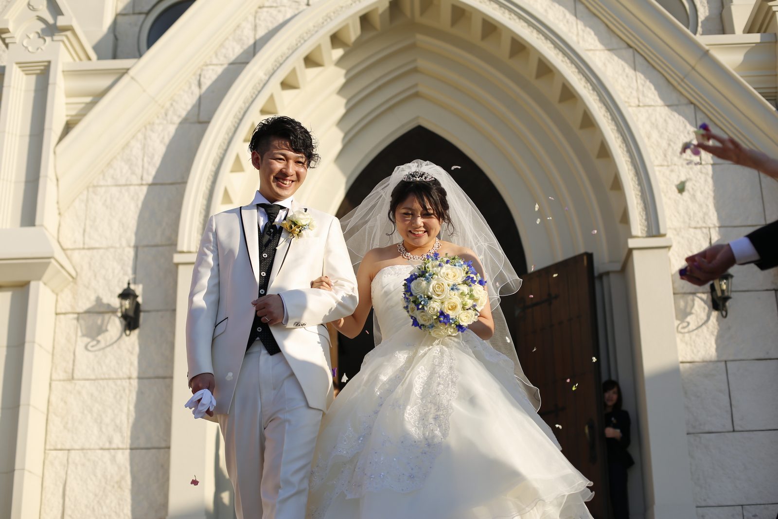 香川県の結婚式場シェルメール＆アイスタイル　大階段