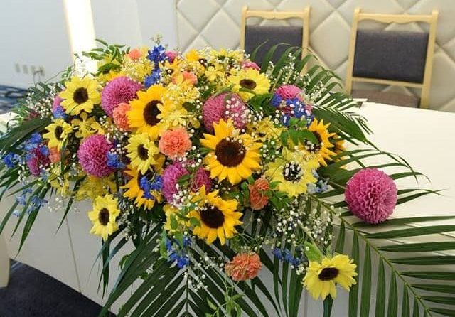 香川の結婚式場シェルエメール&アイスタイル　会場装花