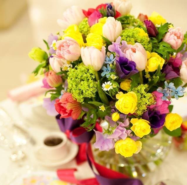 香川の結婚式場シェルエメール&アイスタイル　会場装花