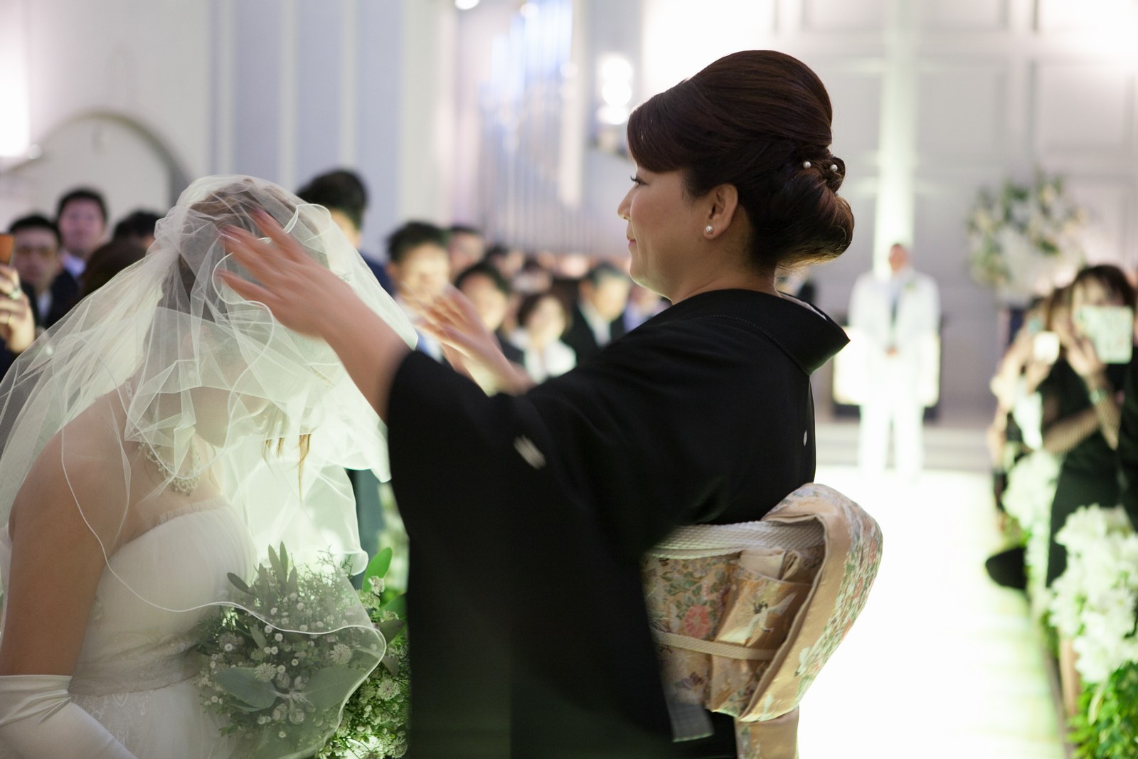 香川の結婚式場シェルエメール＆アイスタイル　ベールダウン
