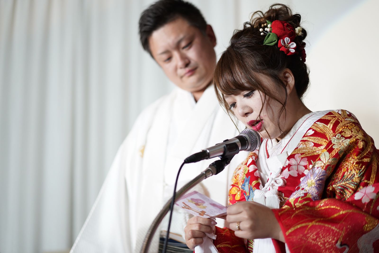 香川の結婚式場シェルエメール&アイスタイル　新婦手紙