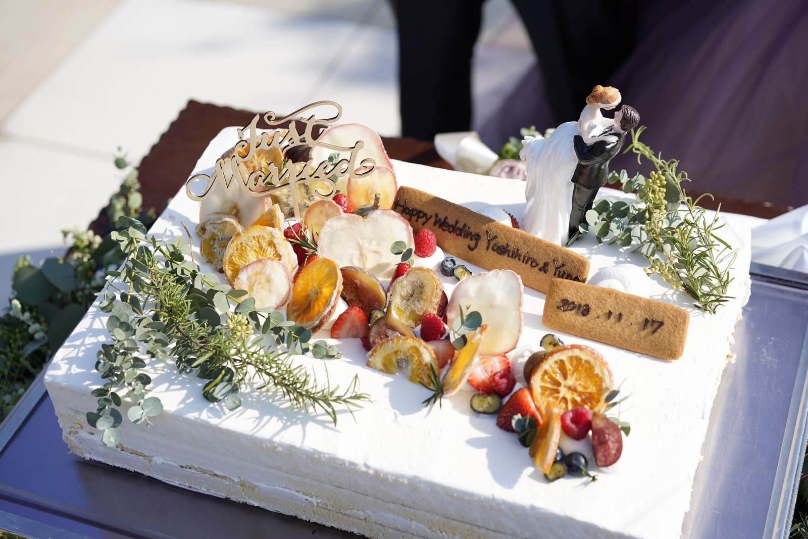 香川の結婚式場シェルエメール&アイスタイル　ウエディングケーキ