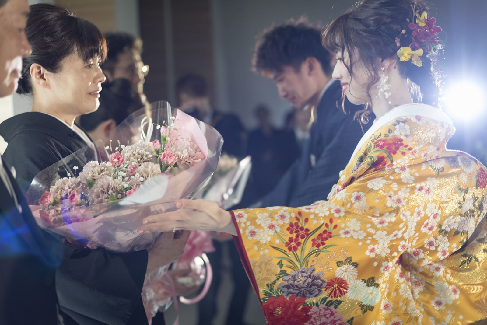 香川の結婚式場シェルエメール＆アイスタイル　花束贈呈