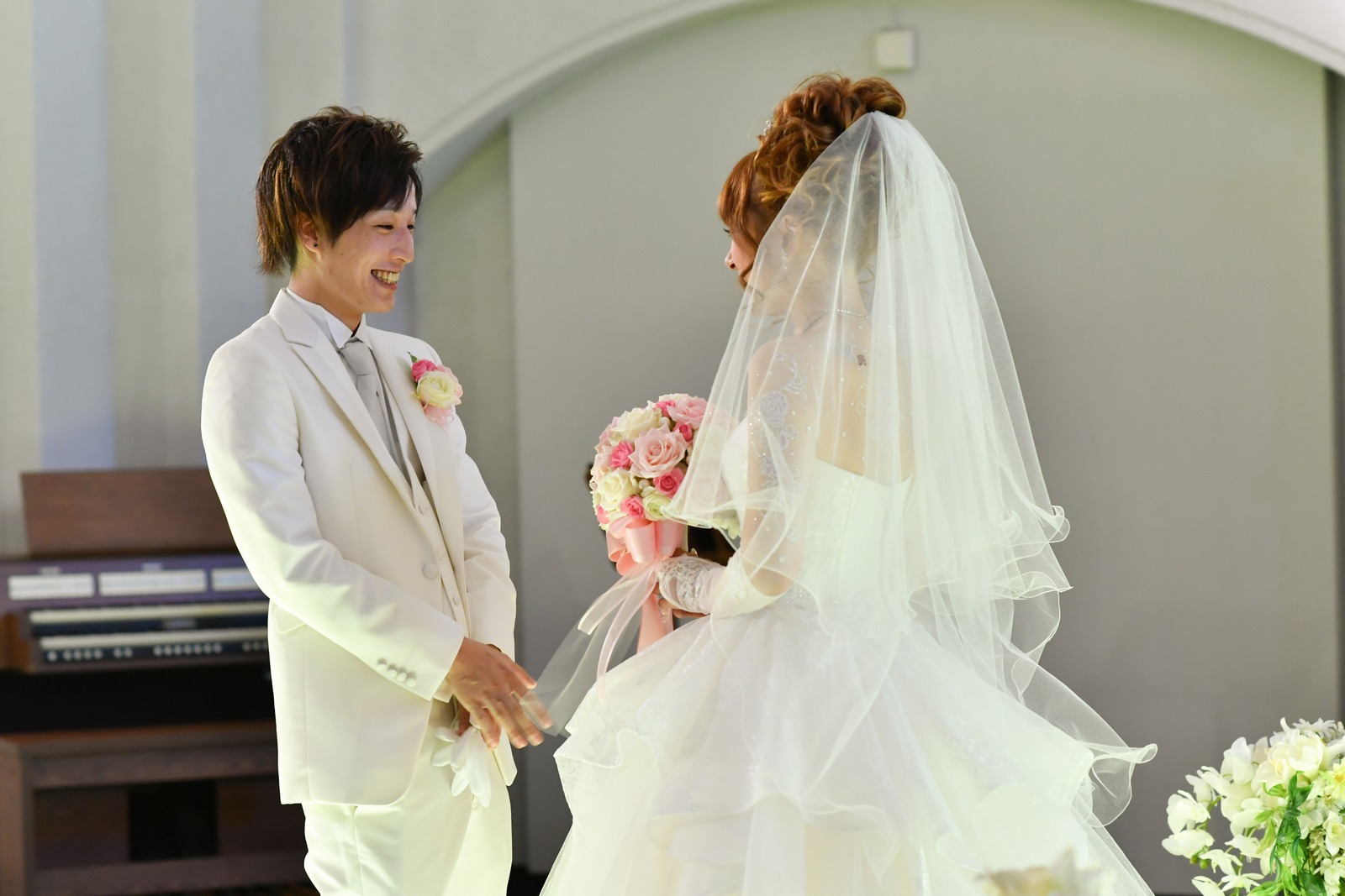 香川県の結婚式場のシェルエメール&アイスタイルのファーストバイト