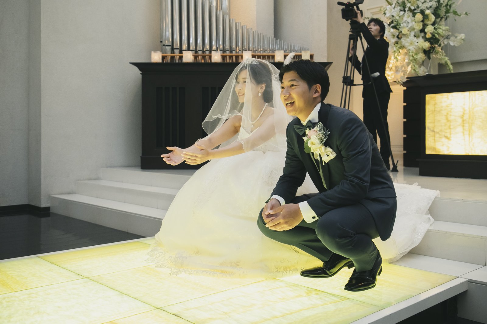 香川県の結婚式場シェルエメール&アイスタイル　挙式