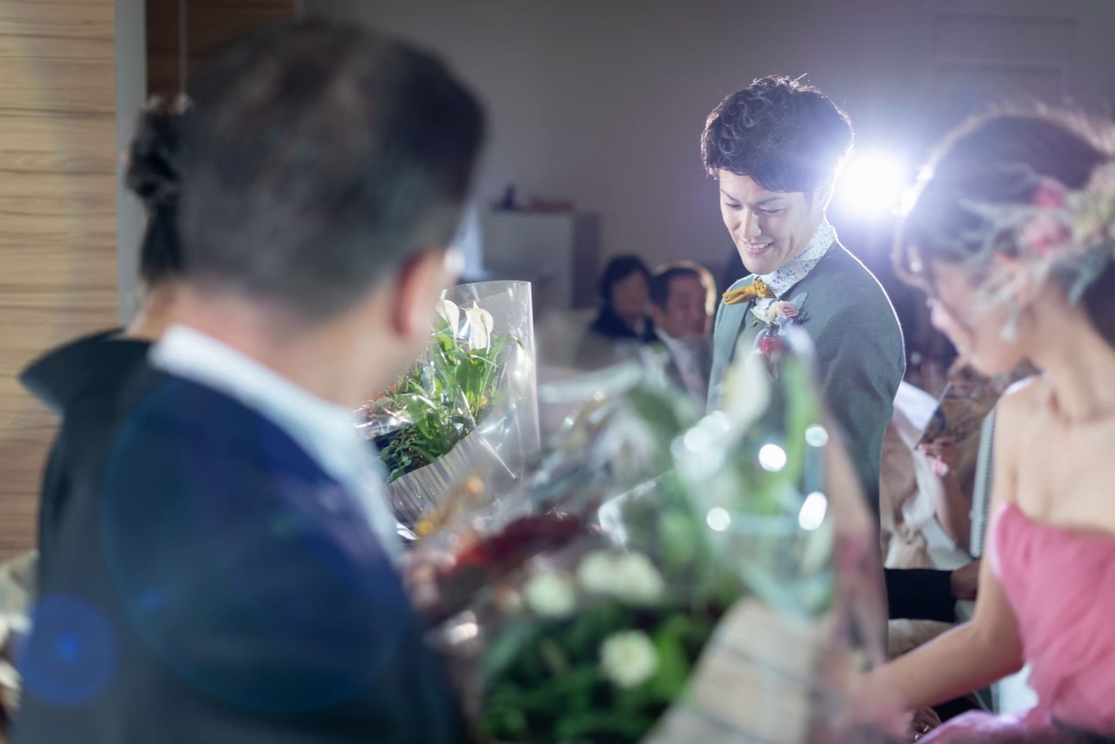 香川県の結婚式場シェルエメール＆アイスタイルの花束贈呈
