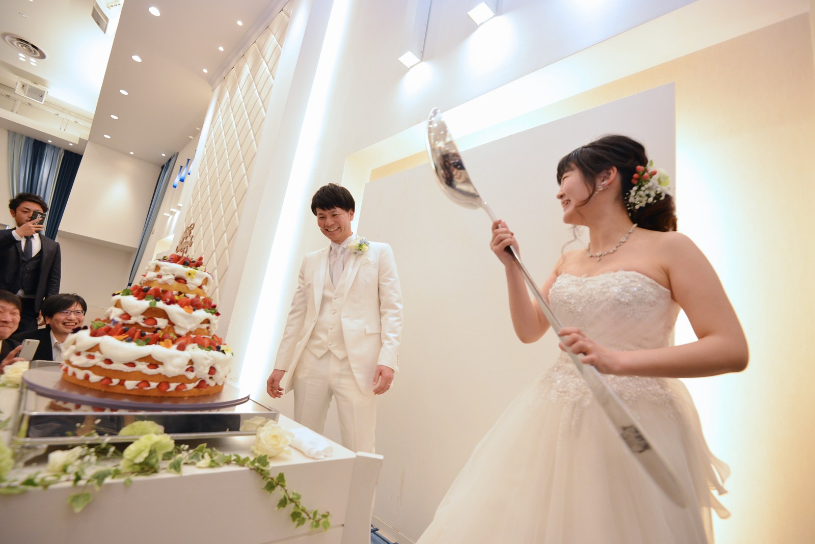 香川県の結婚式場シェルエメール＆アイスタイルのファーストバイト