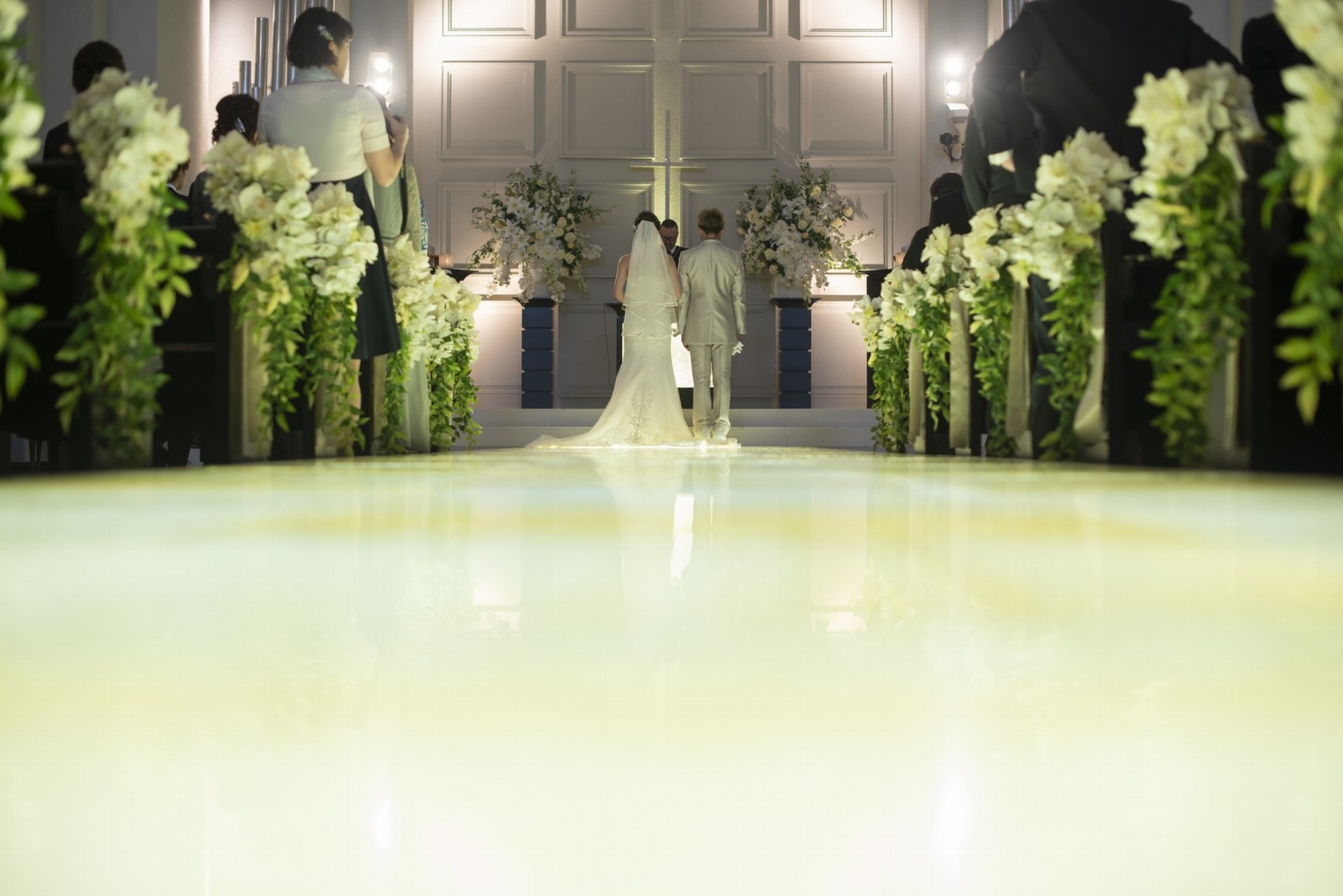 香川県の結婚式場シェルエメール＆アイスタイルの挙式