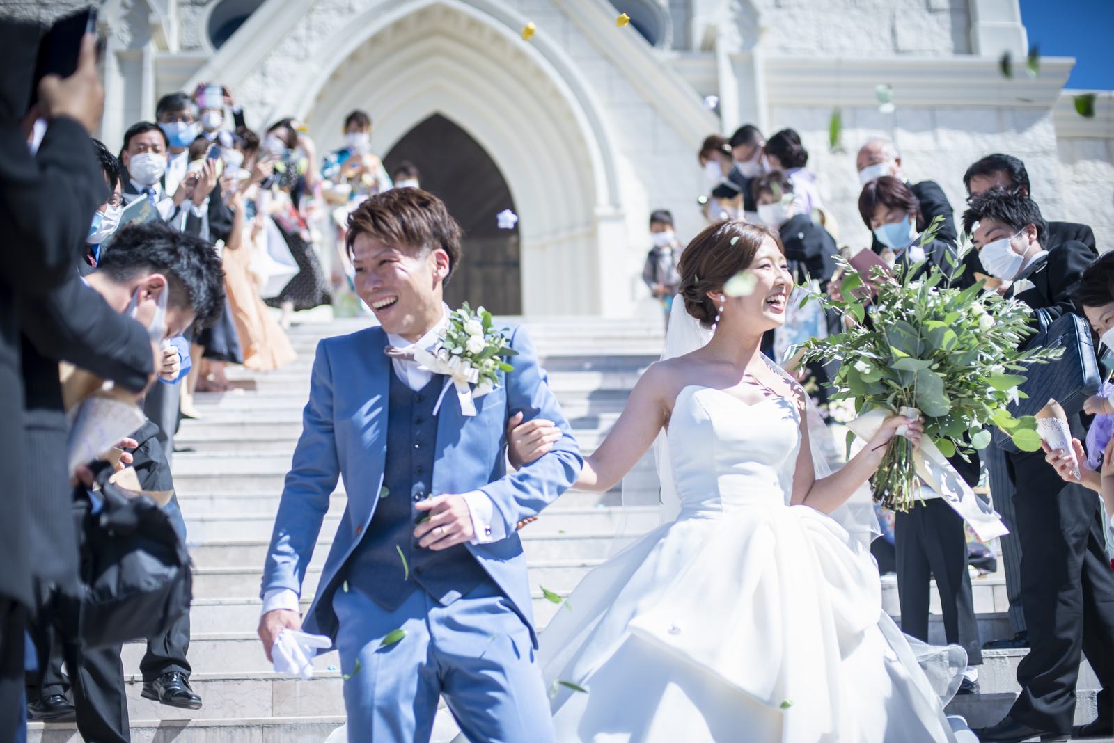 香川県の結婚式場シェルエメール&アイスタイルの大階段