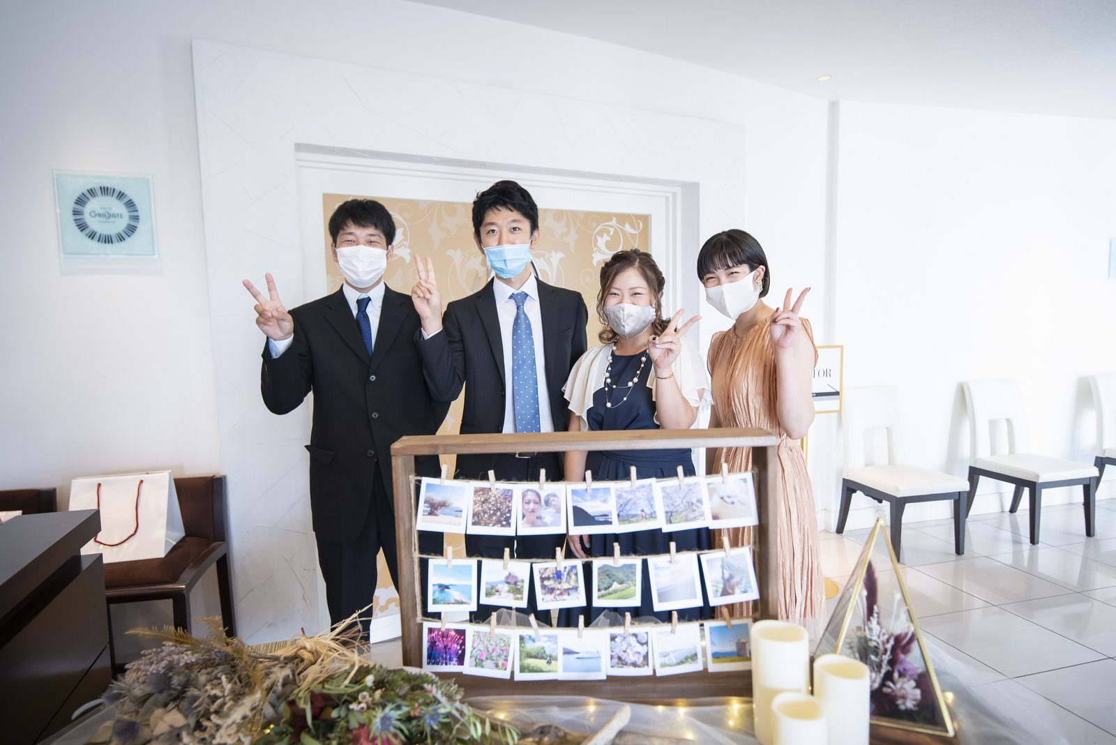 香川県の結婚式場シェルエメール&アイスタイルの受付