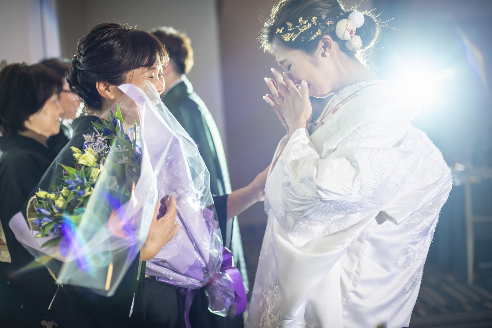香川県の結婚式場シェルエメール&アイスタイルの花束贈呈