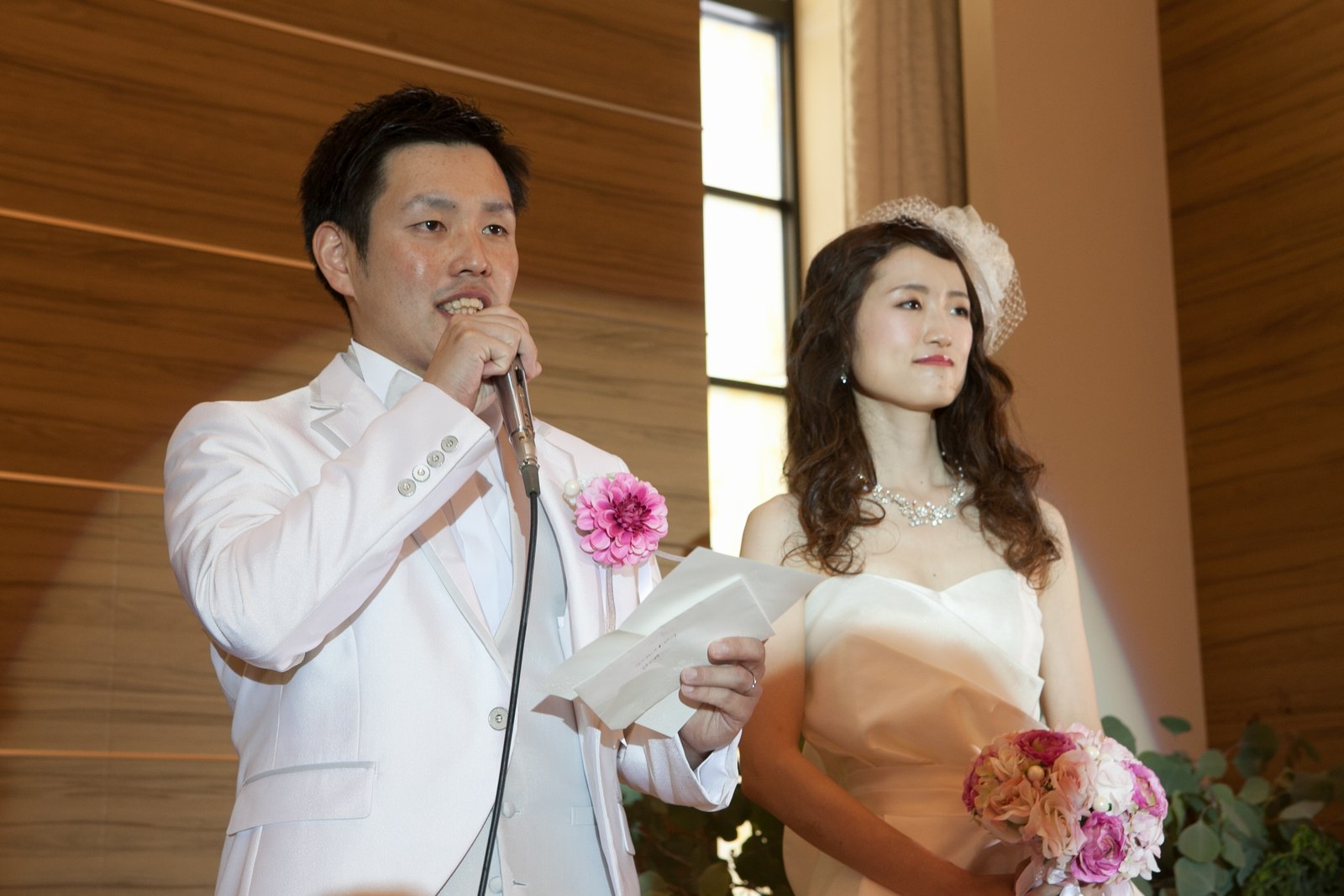 香川県の結婚式場シェルエメール＆アイスタイルのウェルカムスピーチ