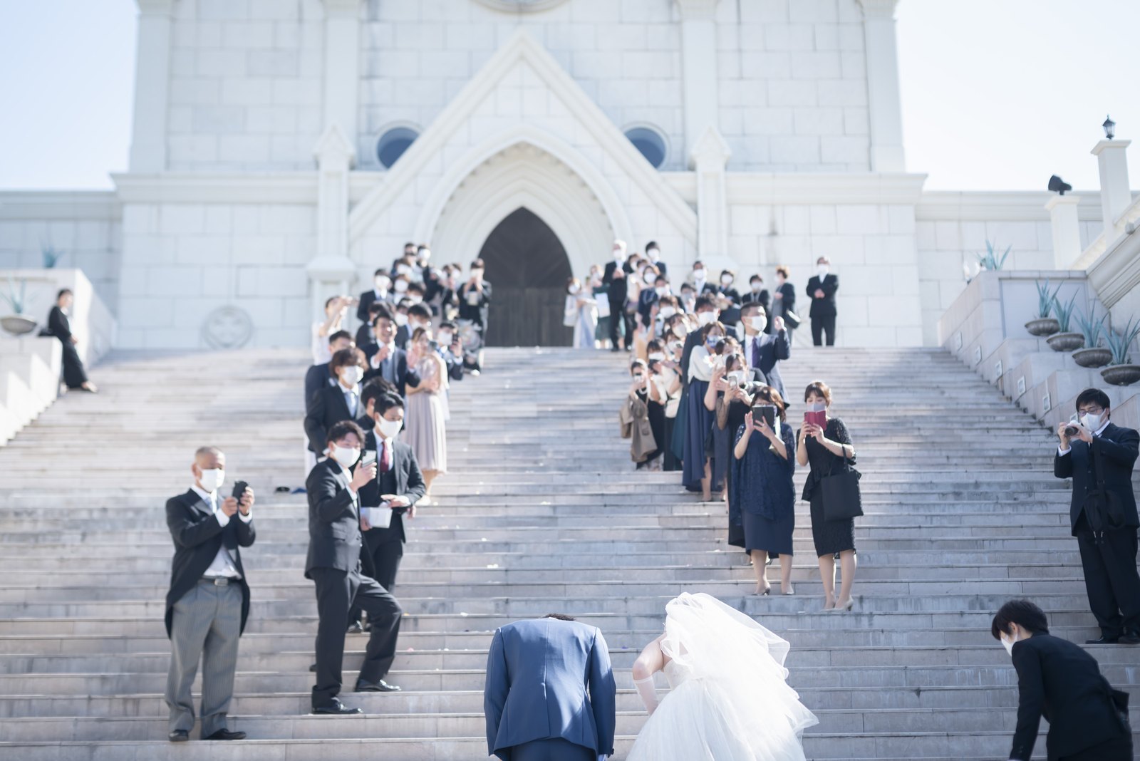 香川県の結婚式場シェルエメール＆アイスタイルの大階段