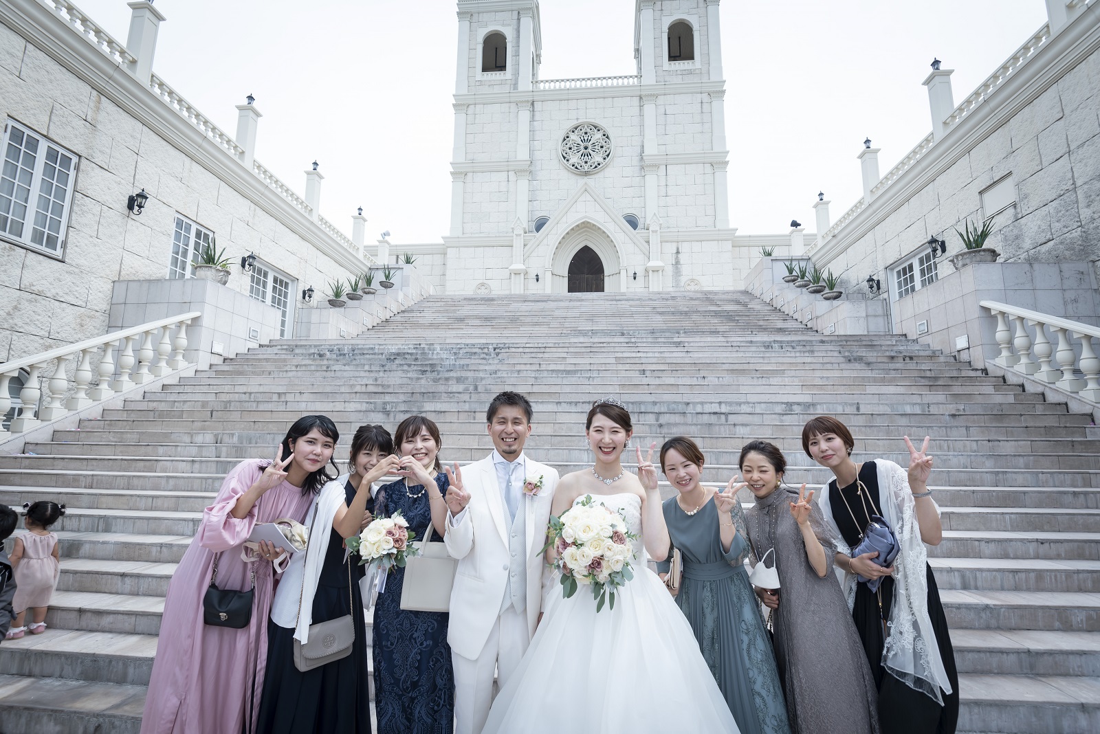 香川県宇多津町の結婚式場シェルエメール＆アイスタイル　大階段