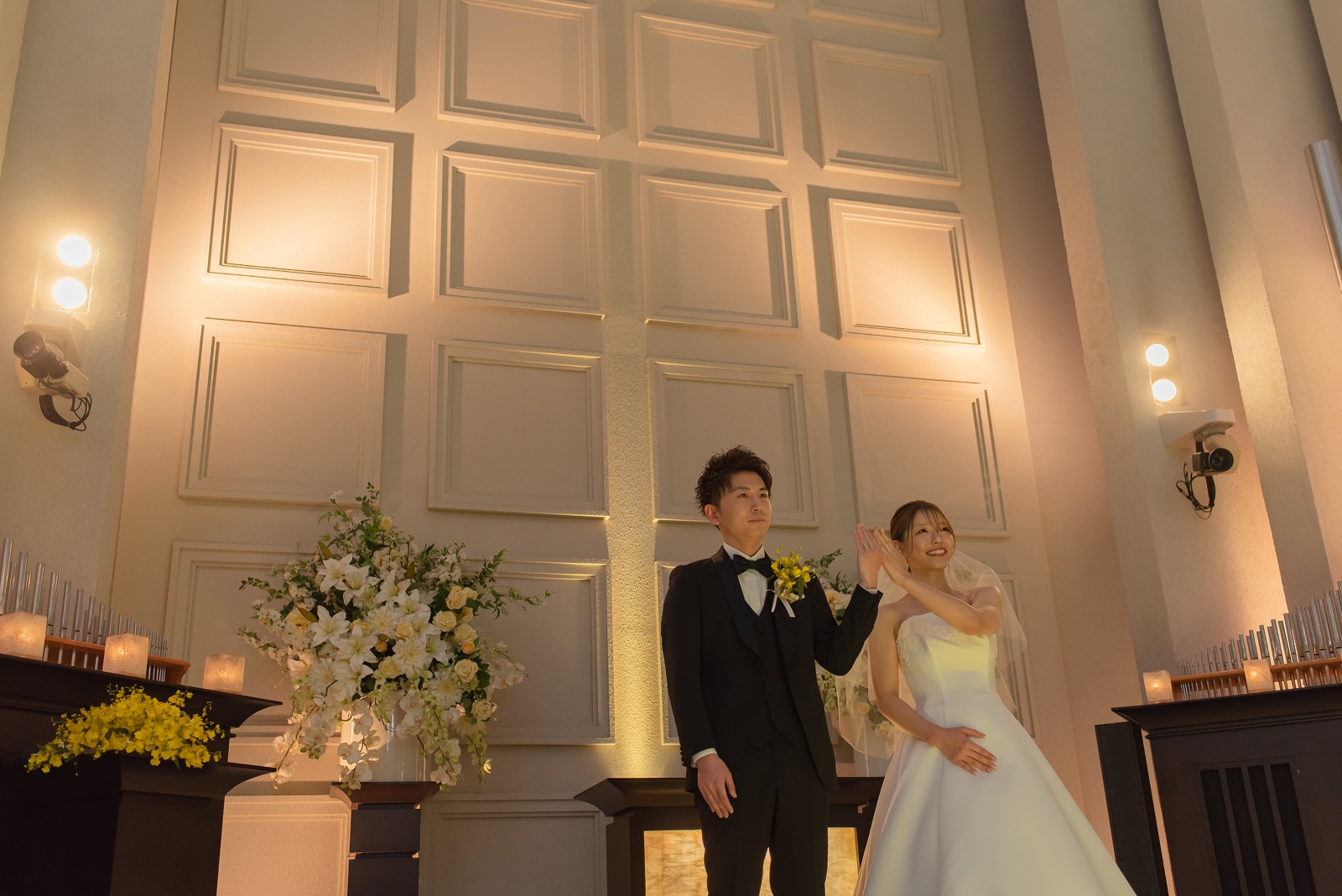 香川県宇多津町の結婚式場シェルエメール＆アイスタイル　指輪の披露